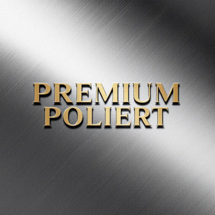 AURANACS® Venezia | Seau à vin en acier inoxydable | Seau à champagne élégant avec surface polie miroir | Seau à champagne sans poignées | Empilable pour un gain de place | Ø 20 cm | 460 g