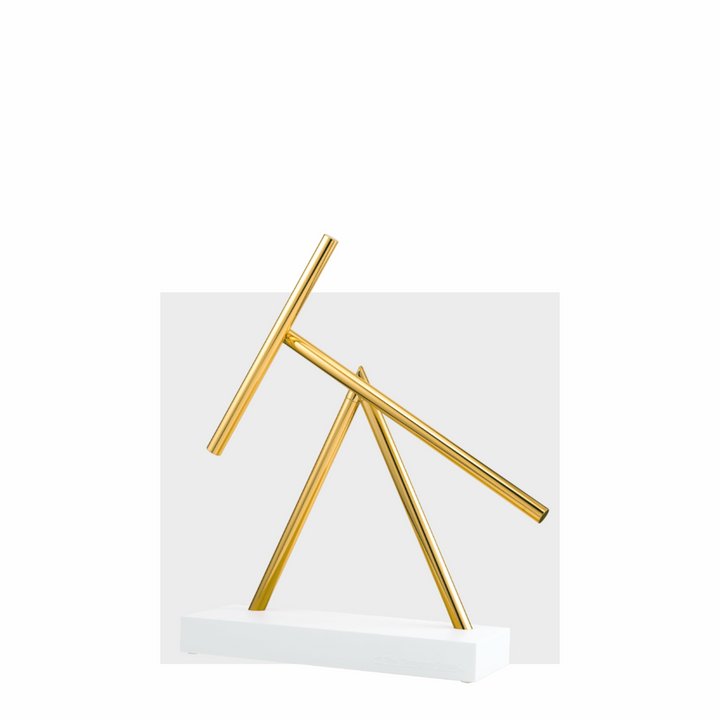 BASIC Edition Matt Weiß & Goldfarben