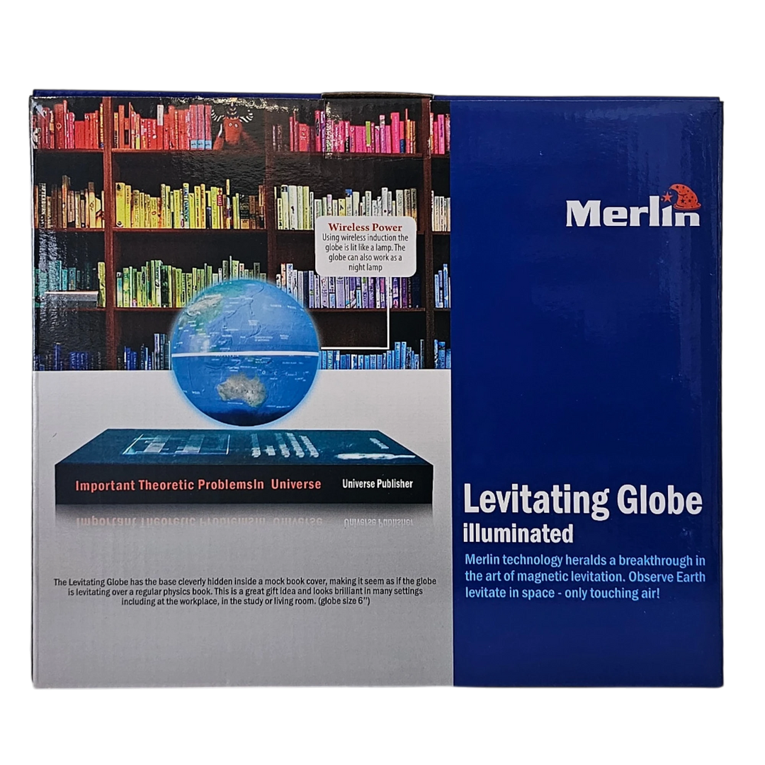 Merlin Levitating Globe – Illuminated