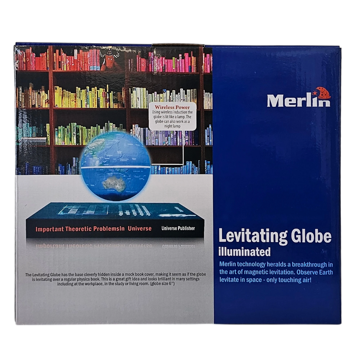 Merlin Levitating Globe – Illuminated