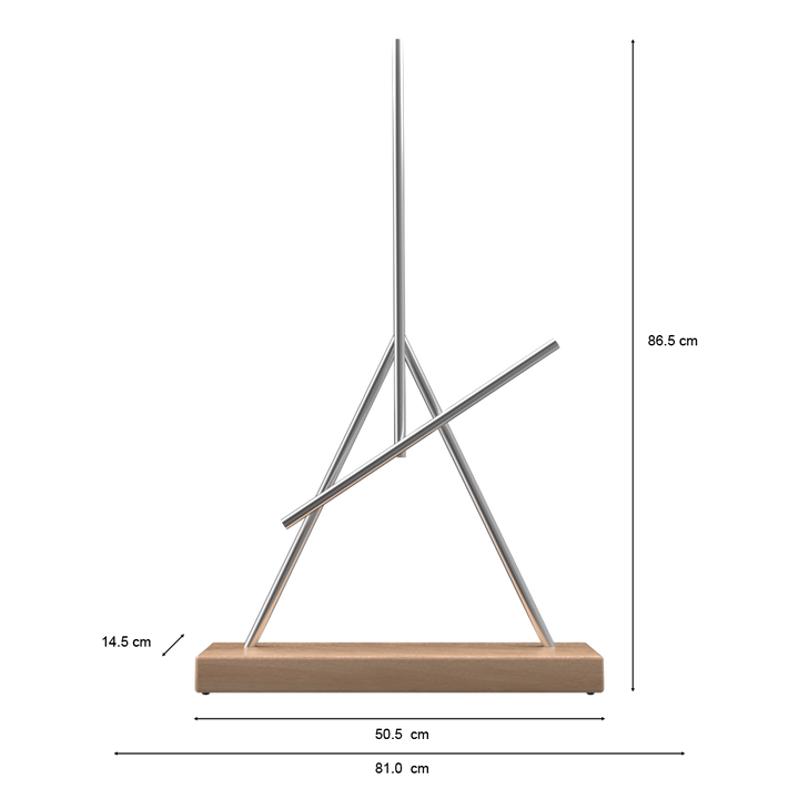 Edizione PRESTIGE rovere e alluminio